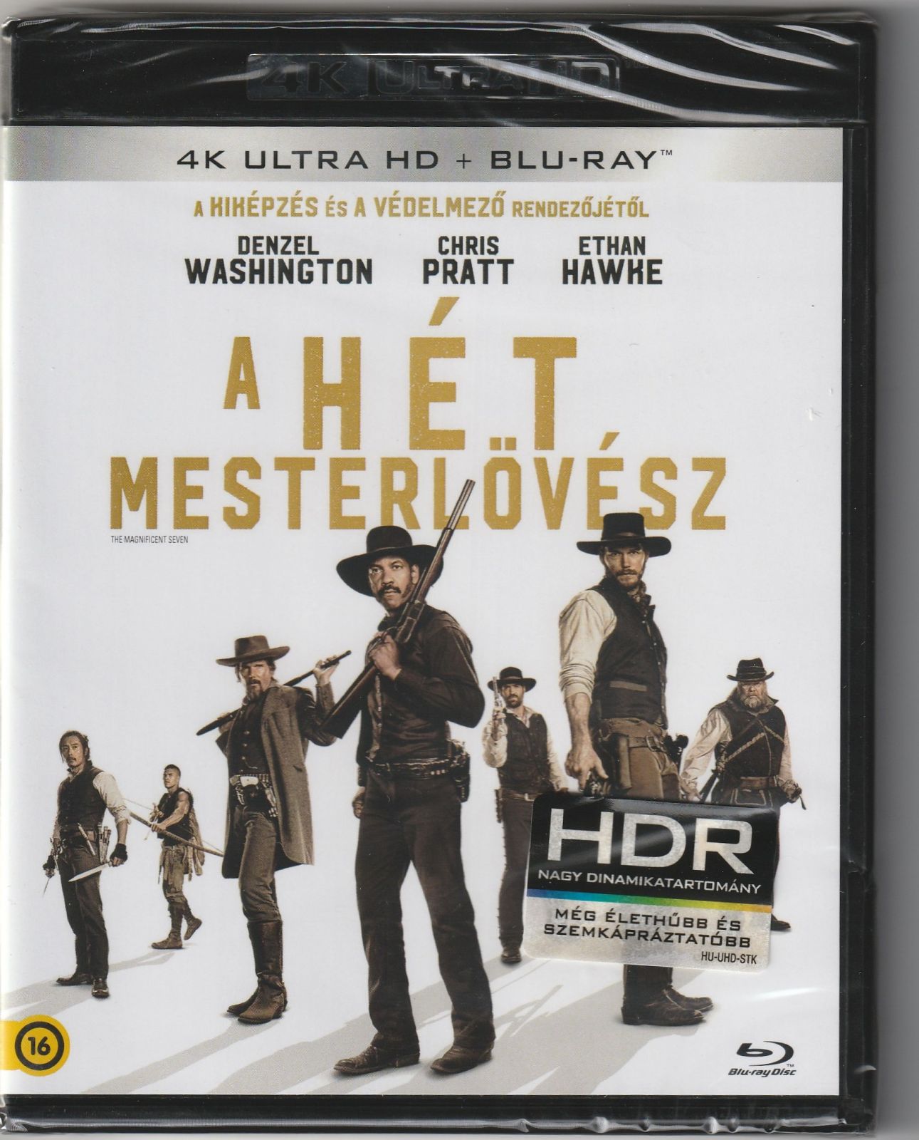 A hét mesterlövész   ( 2016 )   4k UHD + BD