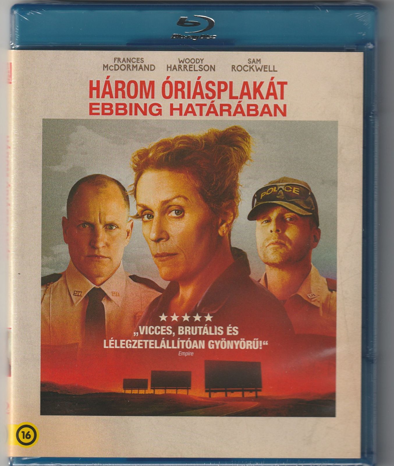 Három óriásplakát Ebbing határában