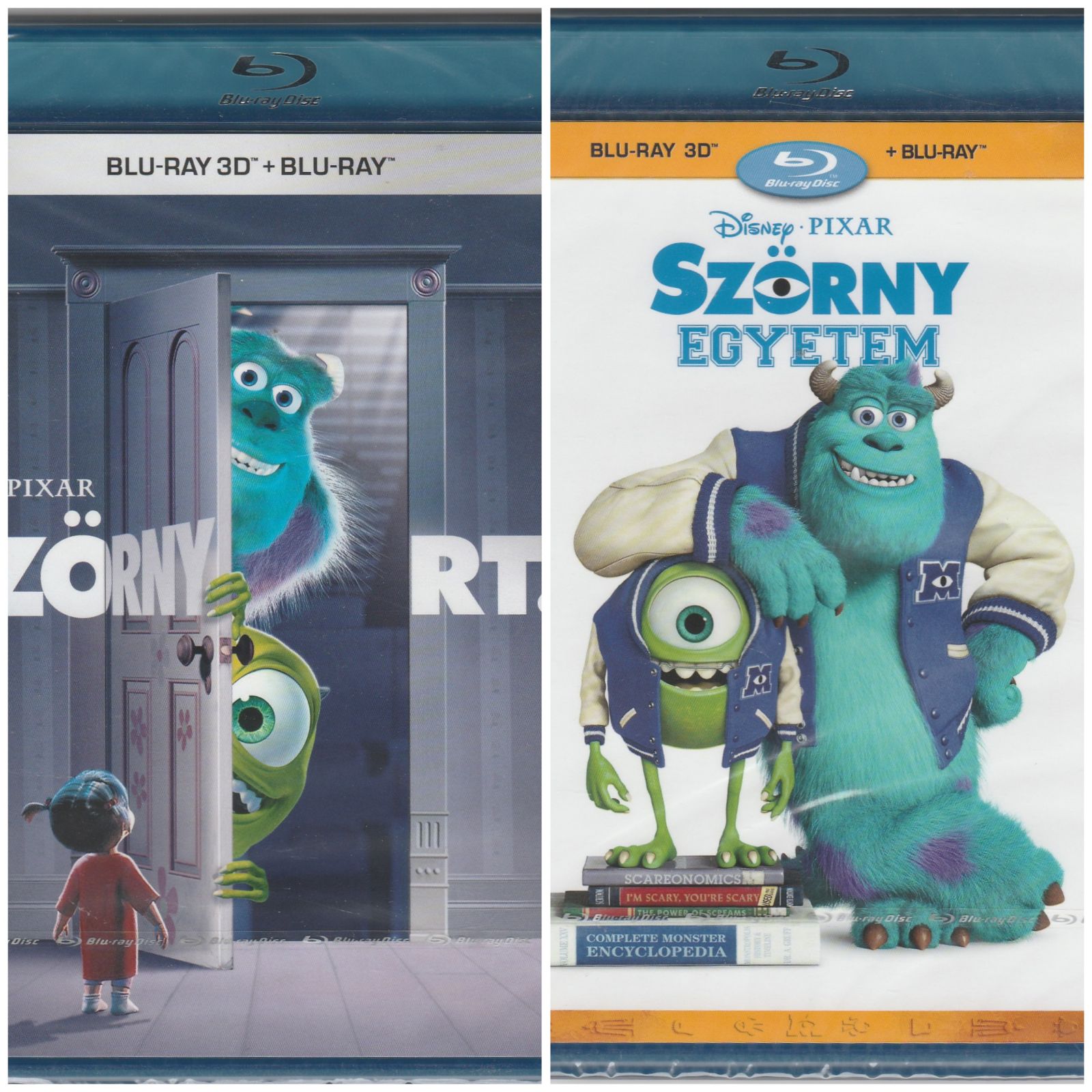 Szörny Rt.    /   Szörny Egyetem   3D + 2D