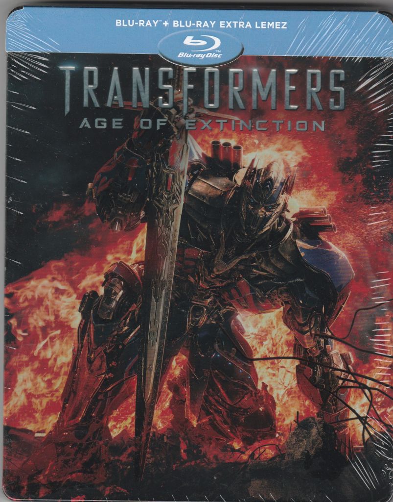 Transformers: A kihalás kora - limitált, fémdobozos ( steelbook ) változat